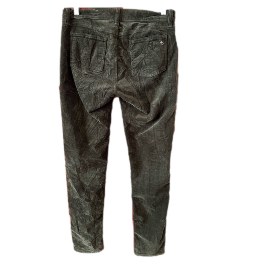 Rag & Bone Olive Green Corduroy Pants Skinny Size 26